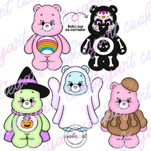 Cargar imagen en el visor de la galería, Set Cortadores Ositos Cariñositos (4 piezas)