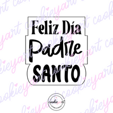 Cargar imagen en el visor de la galería, Cortador Feliz Día Padre Santo/Luchon