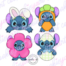 Cargar imagen en el visor de la galería, Set de Cortadores Pascua con Sti (4 piezas)