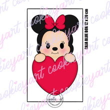 Cargar imagen en el visor de la galería, Set de Cortadores Personajes corazon (4 piezas)