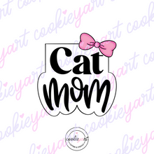 Cargar imagen en el visor de la galería, Cortador Placa Cat - Dog Mom