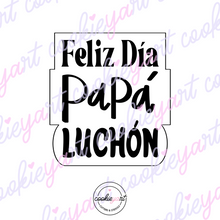 Cargar imagen en el visor de la galería, Cortador Feliz Día Padre Santo/Luchon