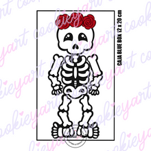 Cargar imagen en el visor de la galería, Set de Cortadores Esqueleto con sello (8 piezas)