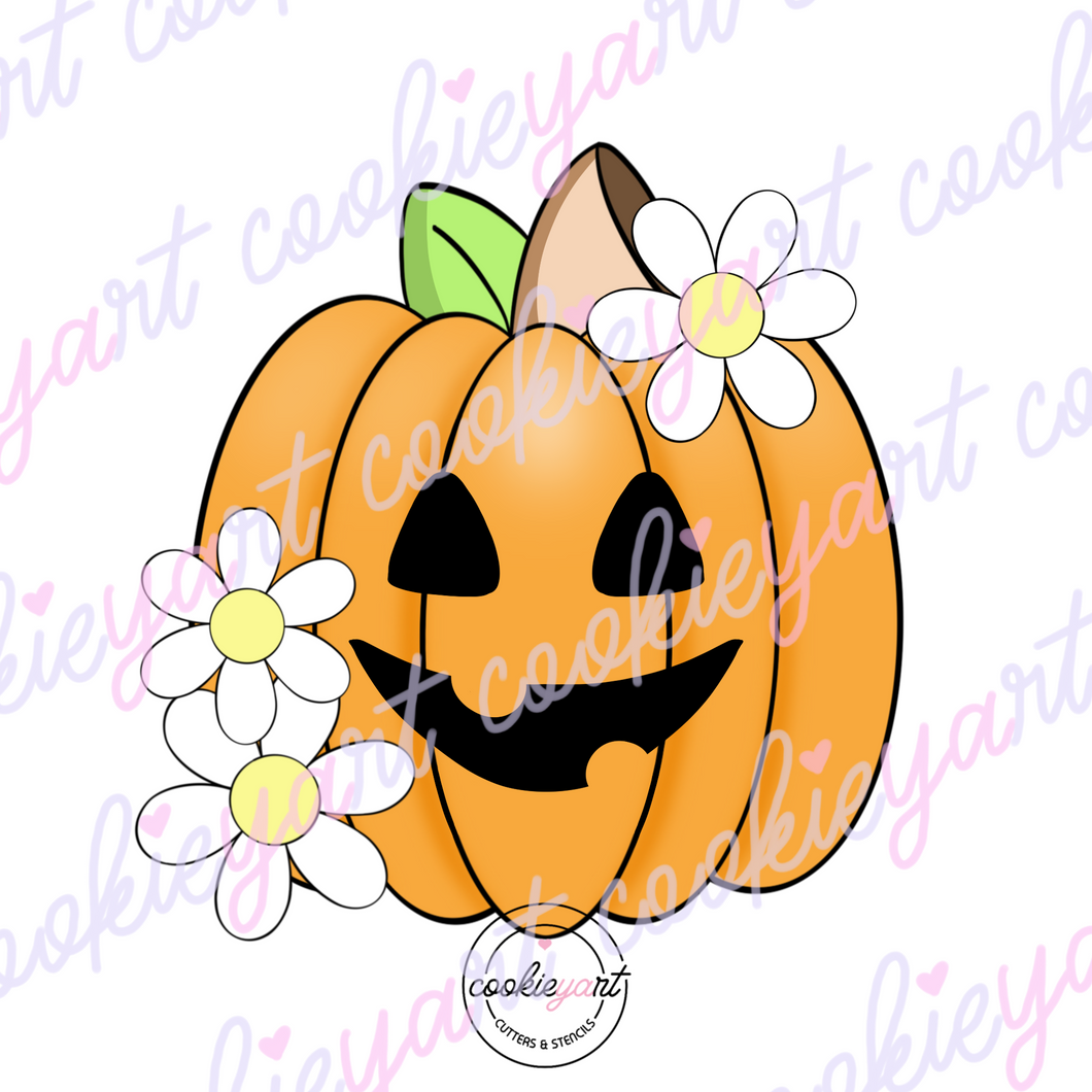 Calabaza Flores - STL FILE