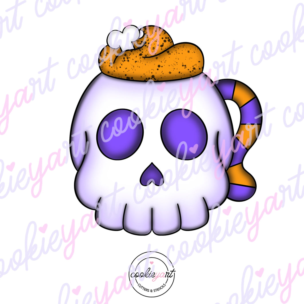 Cortador Taza Calavera