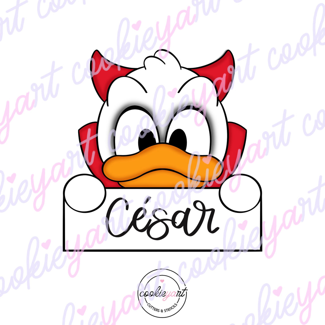 Cortador Pato D Placa