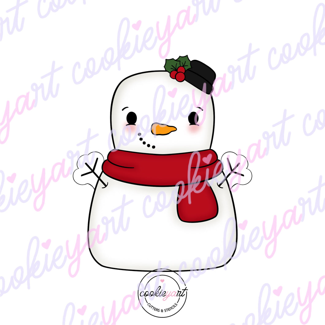 Cortador Muñeco de nieve 2025