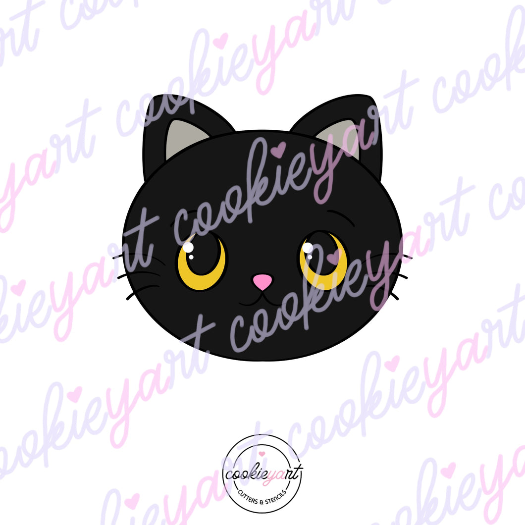 Cortador Gatito negro