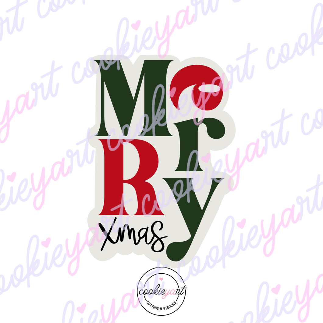 Cortador Merry Xmas 2025