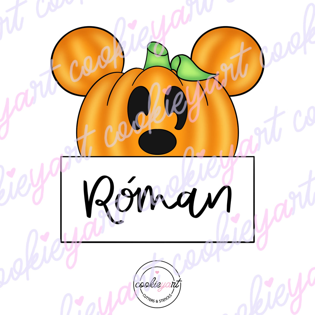 Cortador Calabaza Orejas Placa