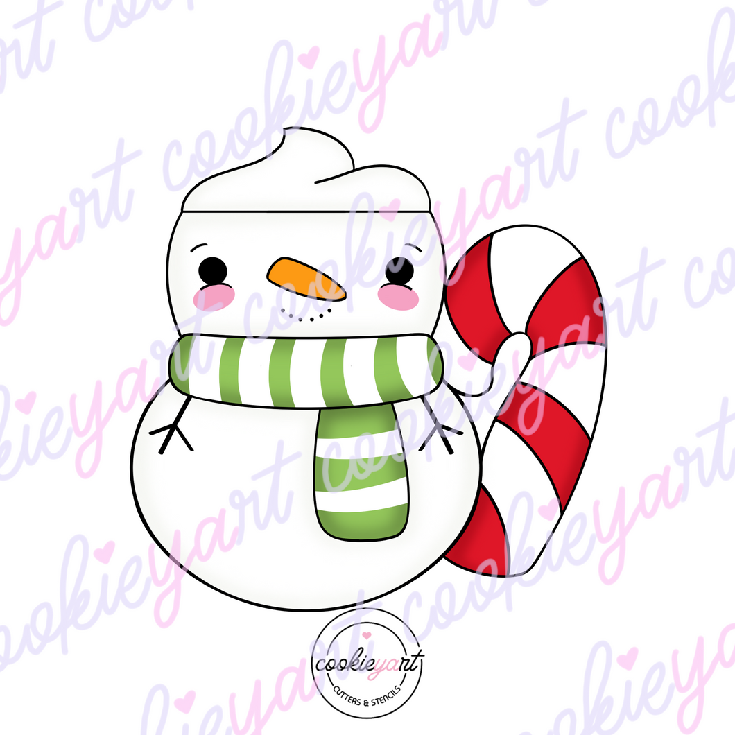 Cortador Taza Snowman