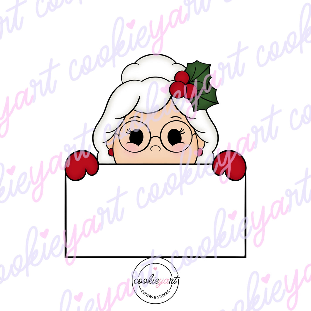 Cortador Placa Sra Claus