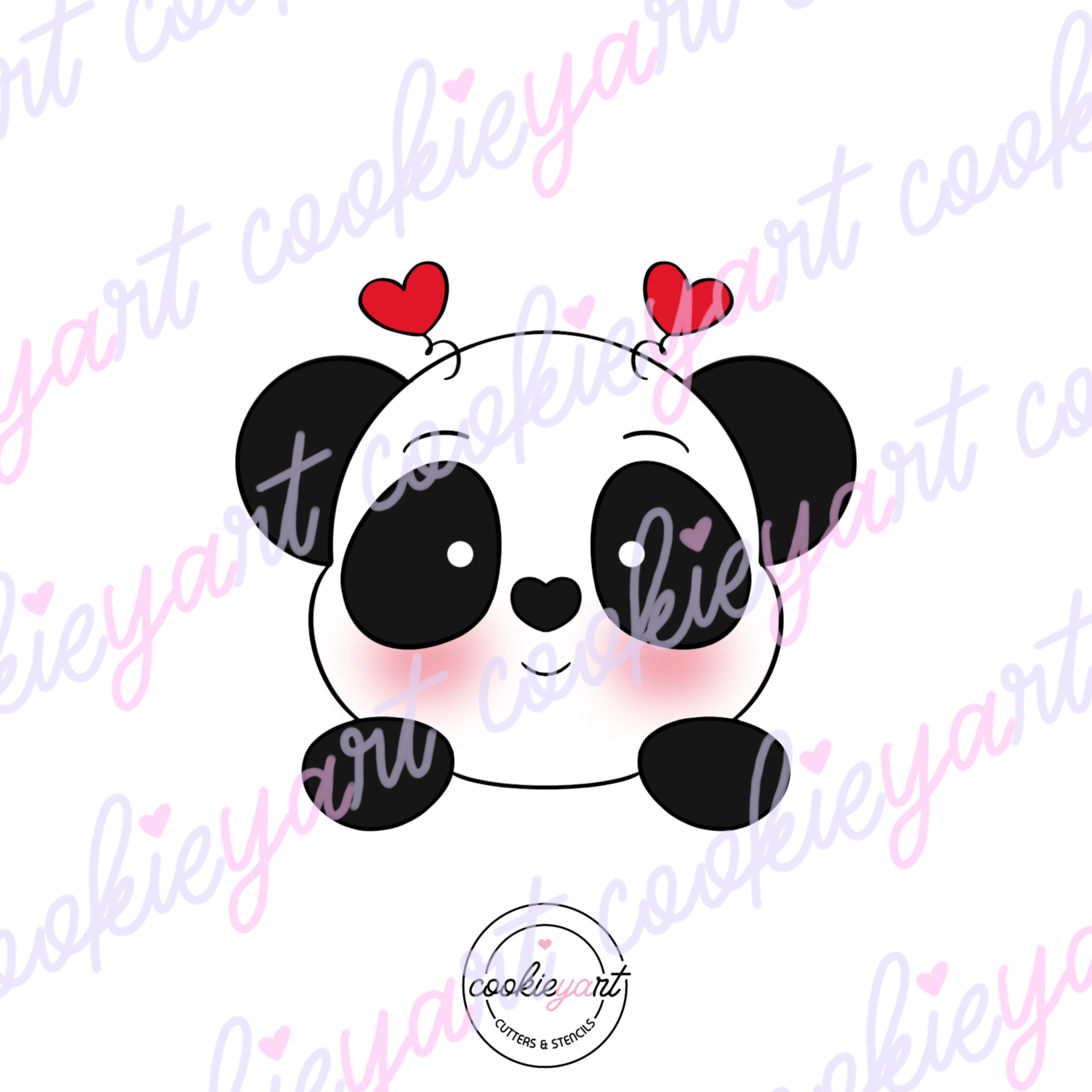 Cortador Pandita para Corazon SV – cookieYArt